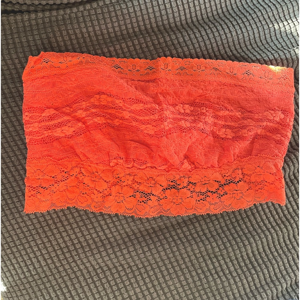 Free people coral bralette